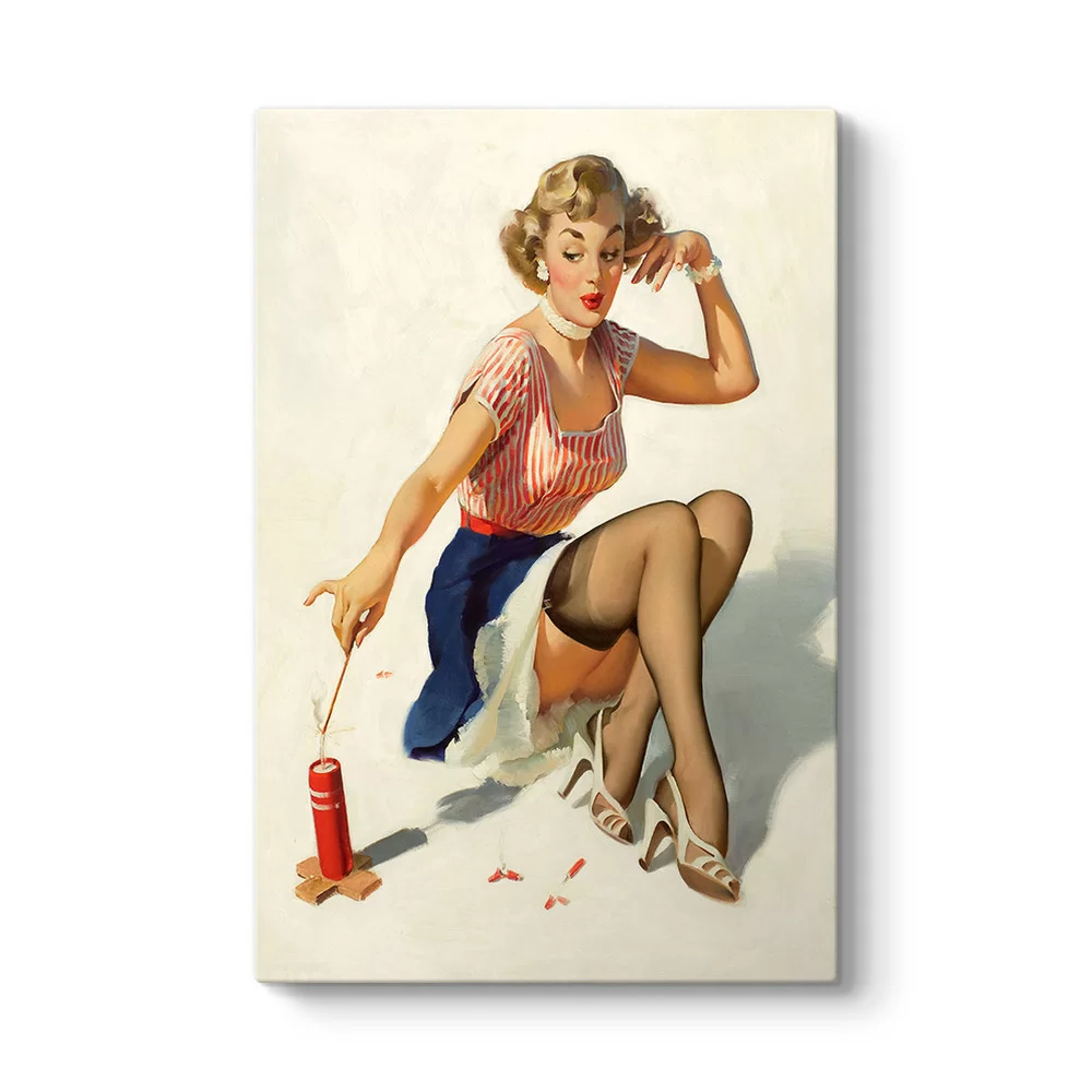 Pin Up Dynamite Tablosu - Model 2